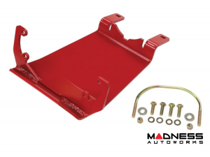 Jeep Gladiator Differential Glide Plate - Front - Rancho - Red - `20-`25